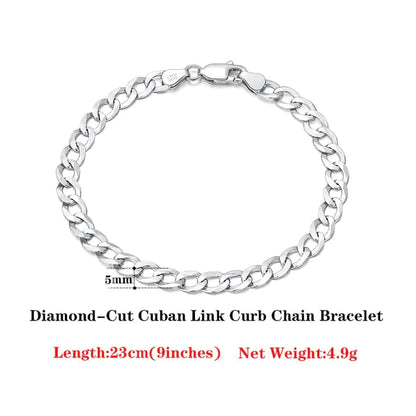 Italian Cuban Chain Bracelet