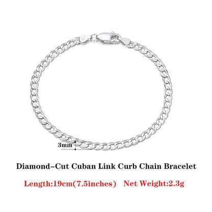 Italian Cuban Chain Bracelet