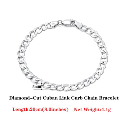 Italian Cuban Chain Bracelet