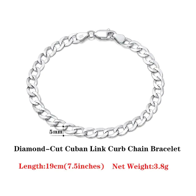 Italian Cuban Chain Bracelet