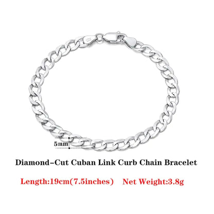 Italian Cuban Chain Bracelet