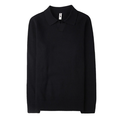 Casual Long Sleeve V-neck Knitted Pullover