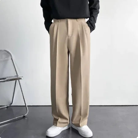 Wide Leg Appearance Suit Pants