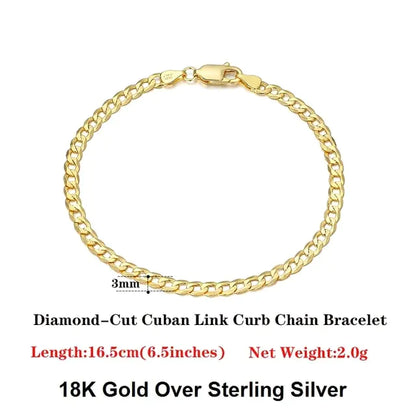 Italian Cuban Chain Bracelet