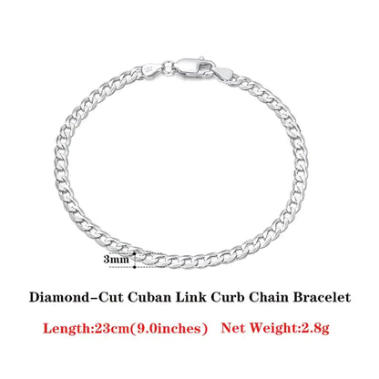 Italian Cuban Chain Bracelet