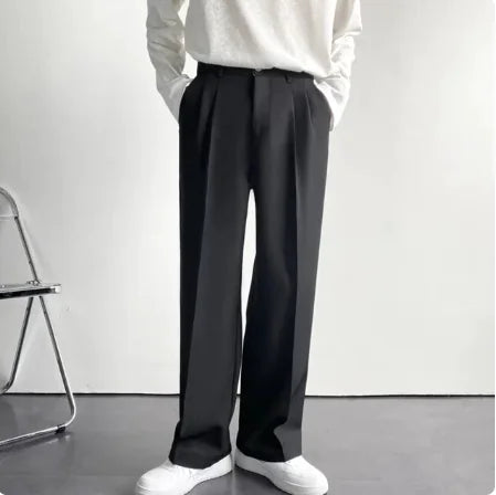 Wide Leg Appearance Suit Pants