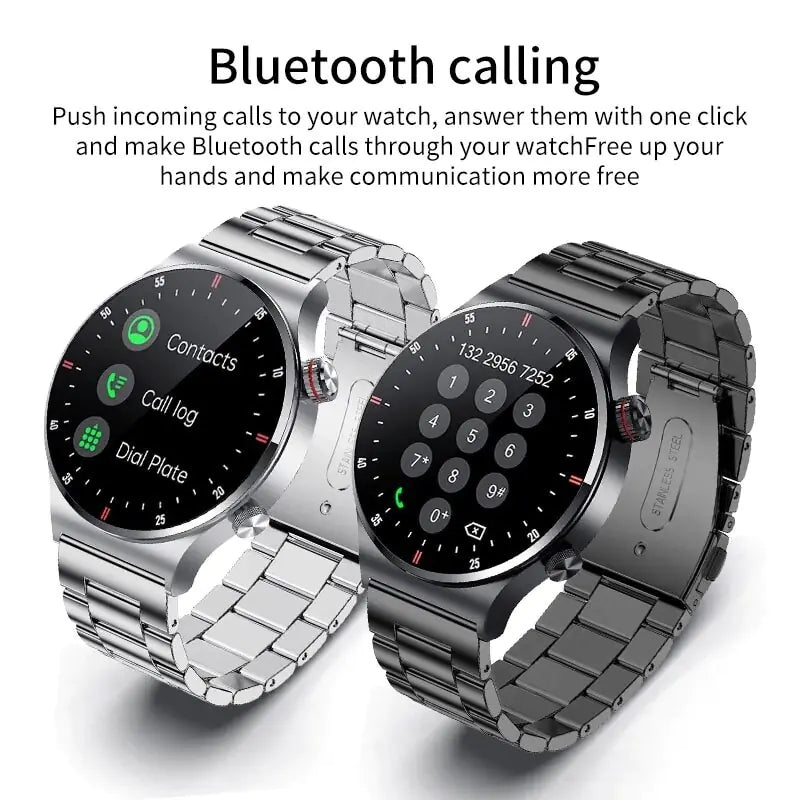 LIGE Stainless Steel Smart Watch