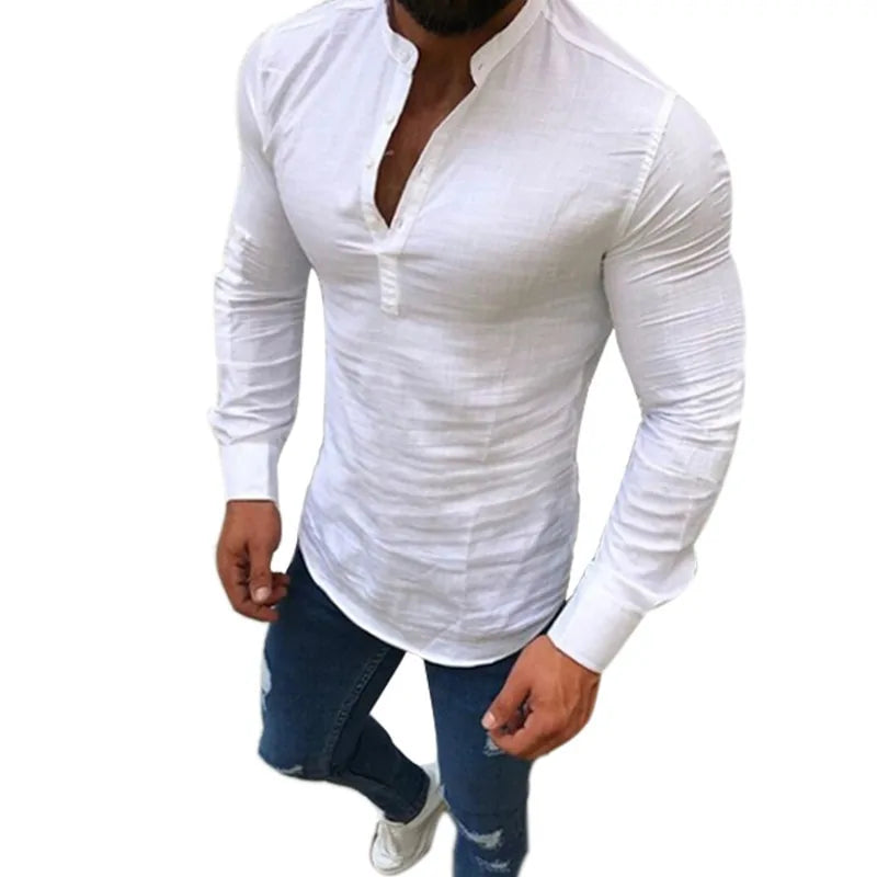 Slim Fit Linen shirts