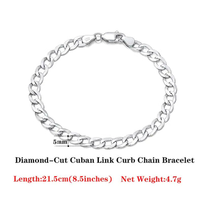 Italian Cuban Chain Bracelet