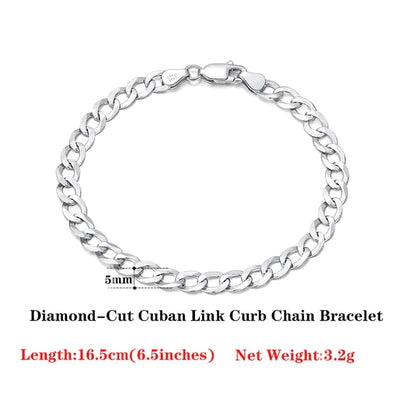 Italian Cuban Chain Bracelet