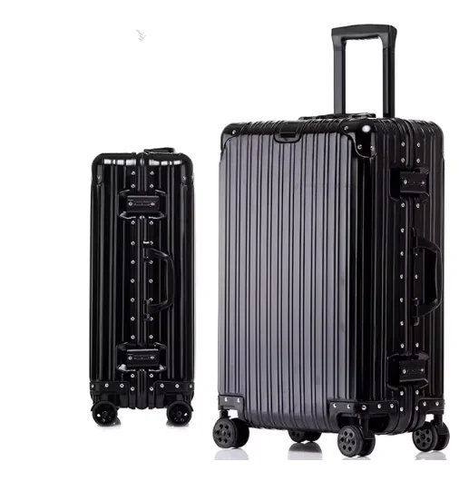Elite Aluminum-Magnesium Alloy Travel Suitcase