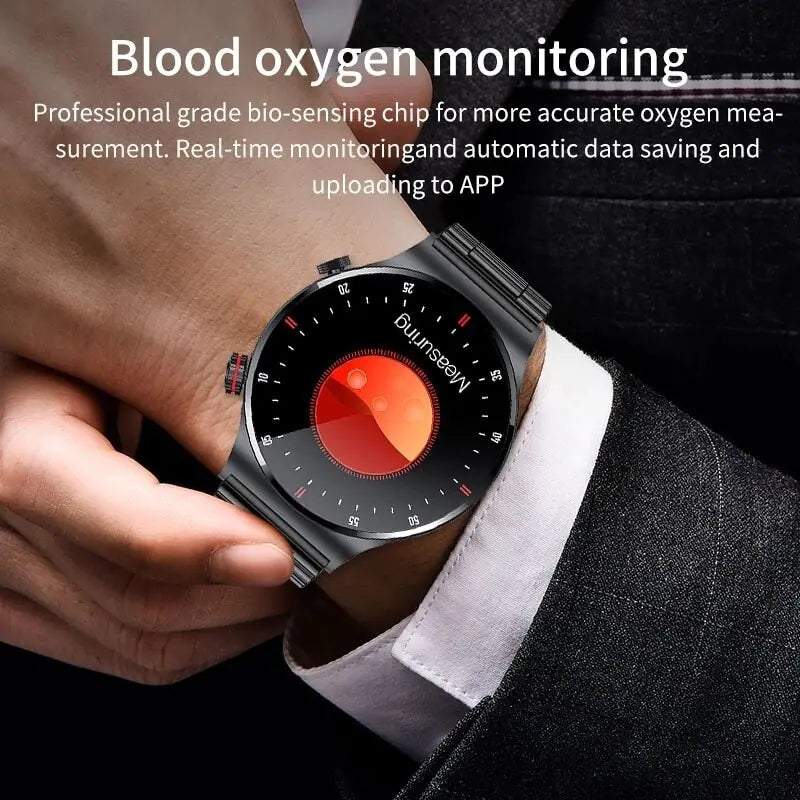 LIGE Stainless Steel Smart Watch