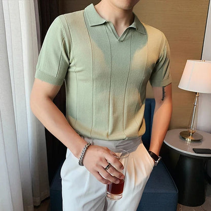 Quality Knitted Polo Shirt